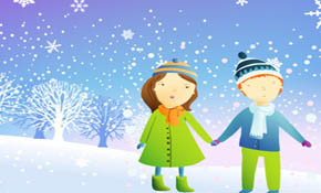 snow  people